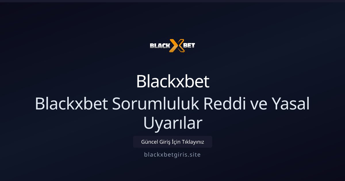 beygirbet Yasal Uyarı ve Sorumluluk Reddi